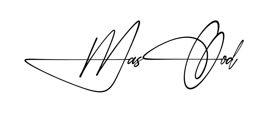 Signature design idea for Masood