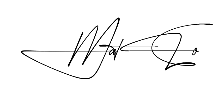 Signature design idea for Mateo