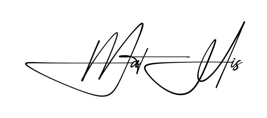 Mathis practice signature writing style