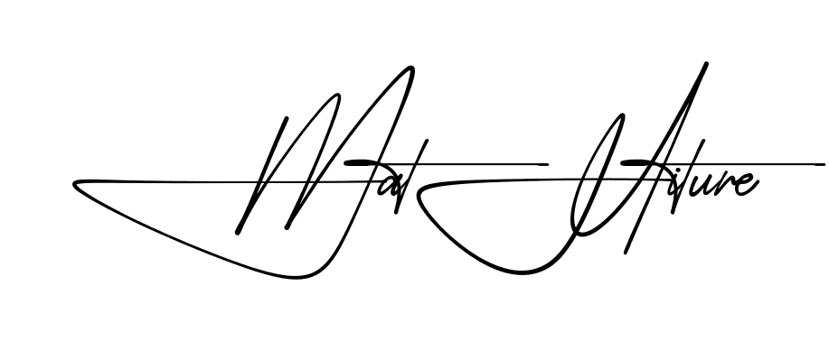 Mathis Signature practice signature writing style