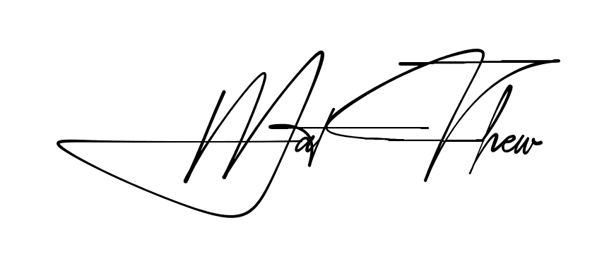Signature design idea for Matthew