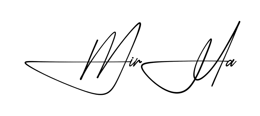 Signature design idea for Mirha