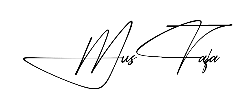 Signature design idea for Mustafa