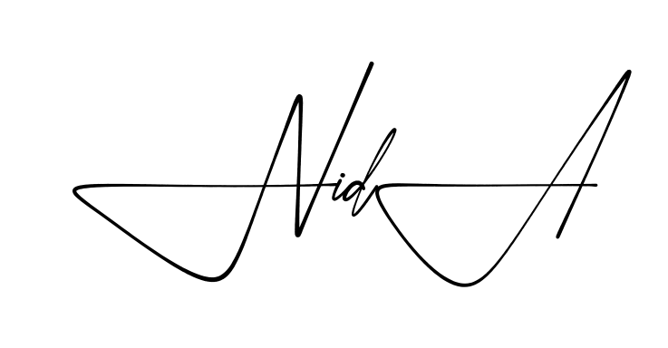 Signature design idea for Nida