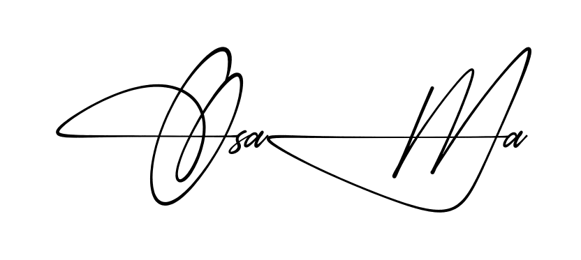 Signature design idea for Osama