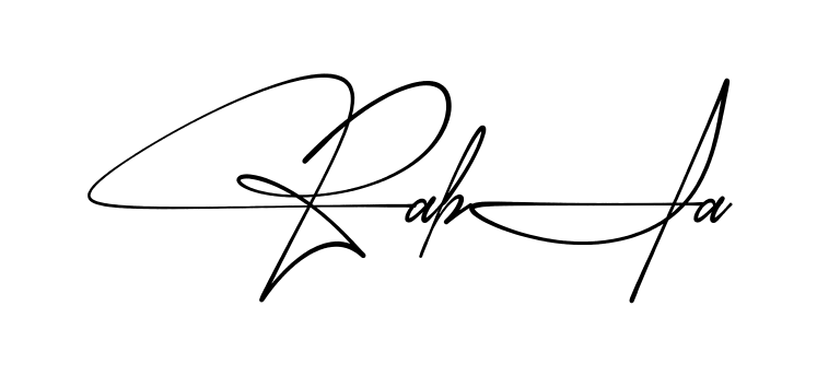 Signature design idea for Rabia