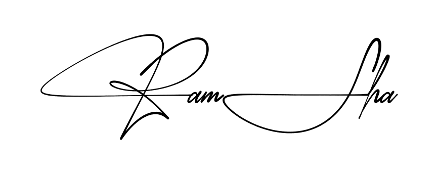 Signature design idea for Ramsha