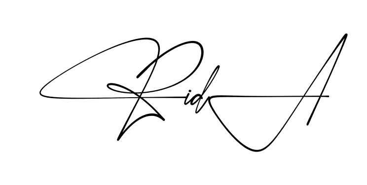 Signature design idea for Rida