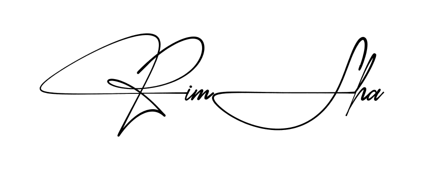 Signature design idea for Rimsha