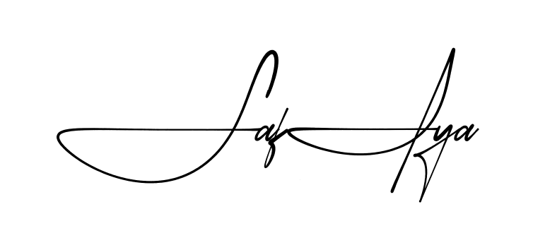 Signature design idea for Safiya