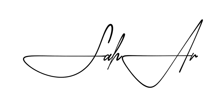 Signature design idea for Sahar
