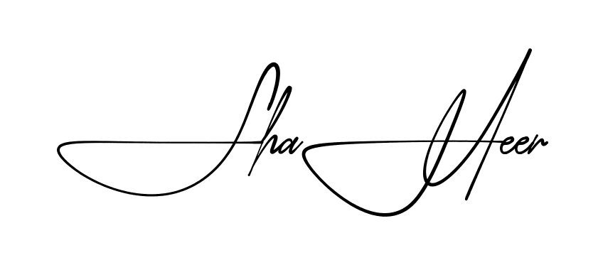 Signature design idea for Shaheer