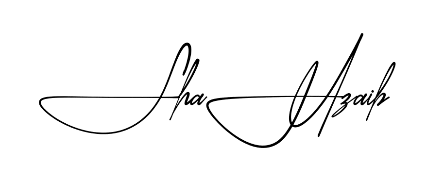 Signature design idea for Shahzaib