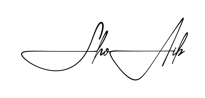 Signature design idea for Shoaib