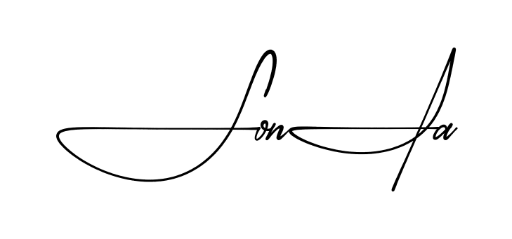 Signature design idea for Sonia