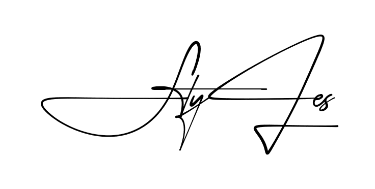 Style S practice signature writing style