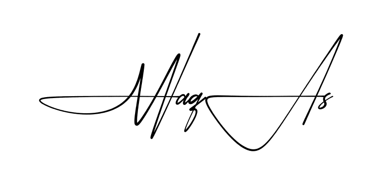 Signature design idea for Waqas