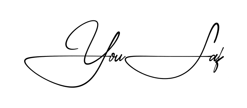 Signature design idea for Yousaf