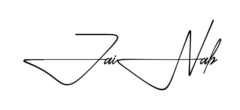 Signature design idea for Zainab