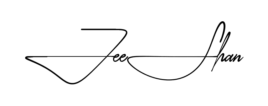 Signature design idea for Zeeshan