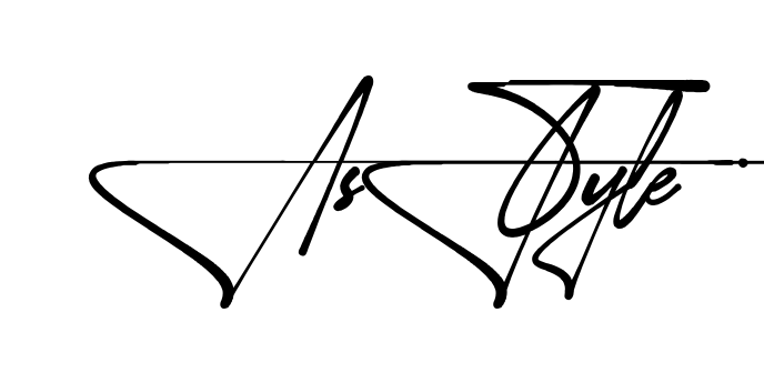 A Style name signature writing style