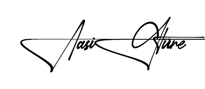 Aa Signature name signature writing style