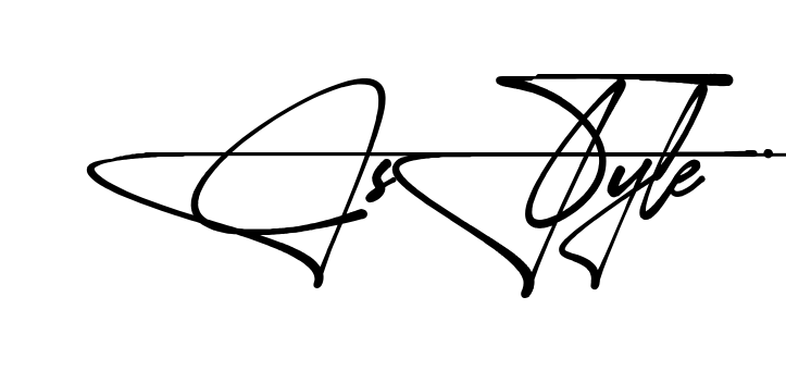 C Style name signature writing style