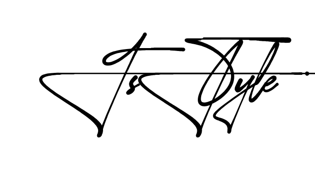 F Style name signature writing style