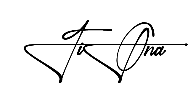 Fiona name signature writing style