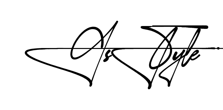 G Style name signature writing style