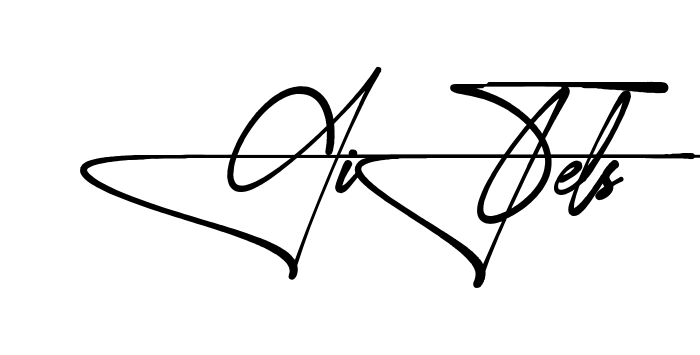 Gitel S name signature writing style