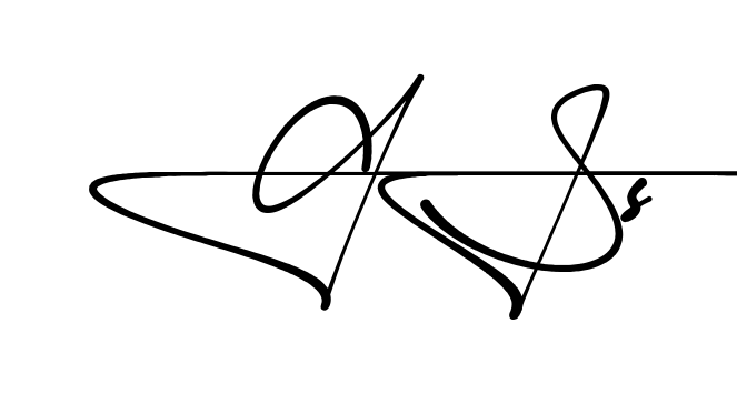 Gs S name signature writing style