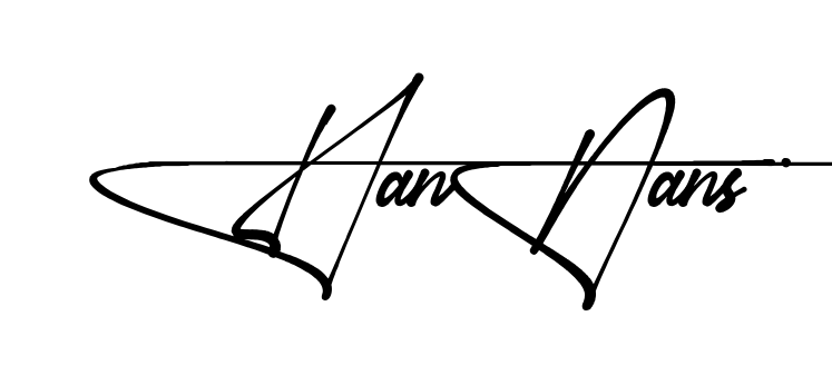 Hannan S name signature writing style