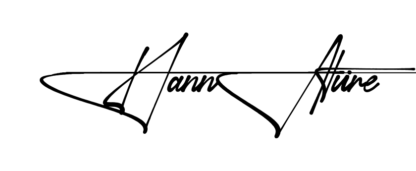 Hannan Signature name signature writing style