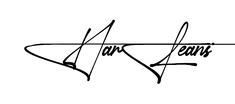 Harlean S name signature writing style