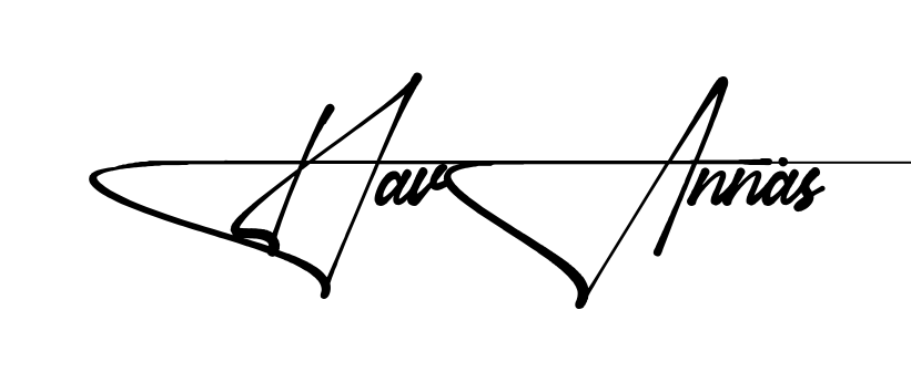 Havanna S name signature writing style