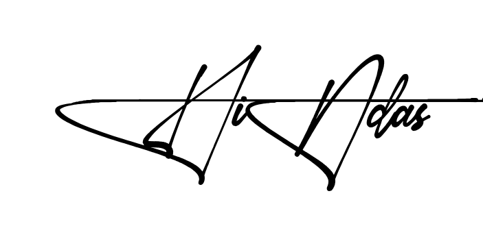 Hinda S name signature writing style
