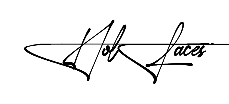 Hollace S name signature writing style