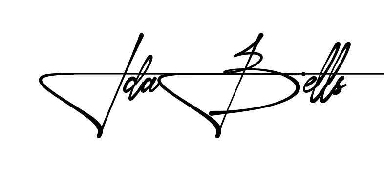 Idabell S name signature writing style