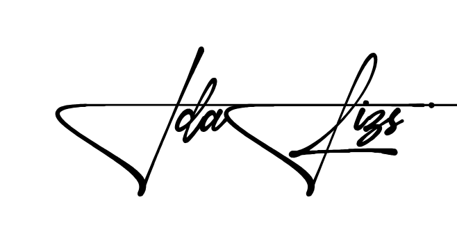 Idaliz S name signature writing style