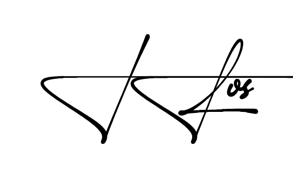 Ilo S name signature writing style