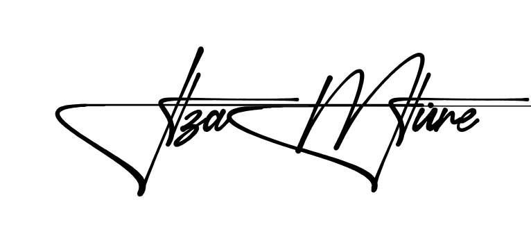 Itzamar Signature name signature writing style