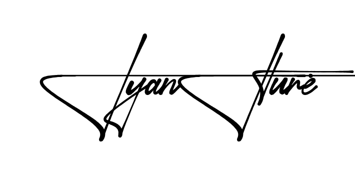 Iyania Signature name signature writing style