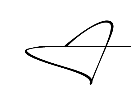 J name signature writing style