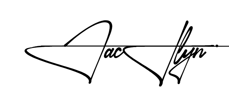 Jacilyn name signature writing style