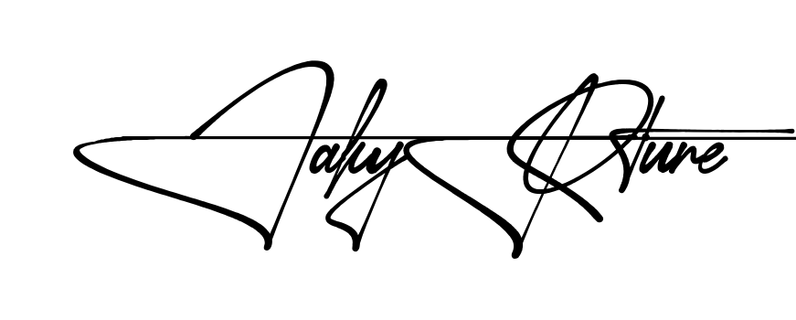 Jakyrah Signature name signature writing style