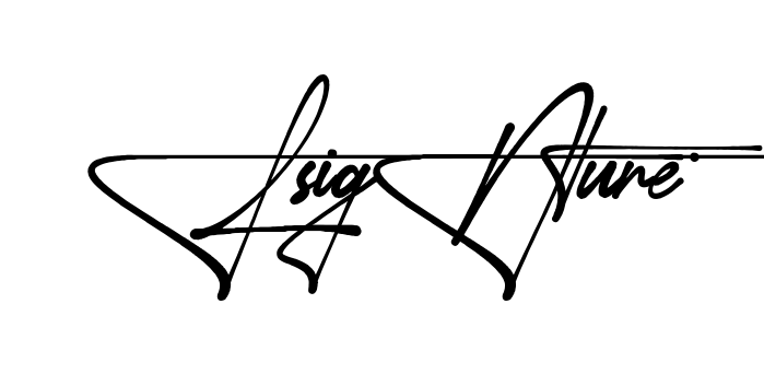 L Signature name signature writing style