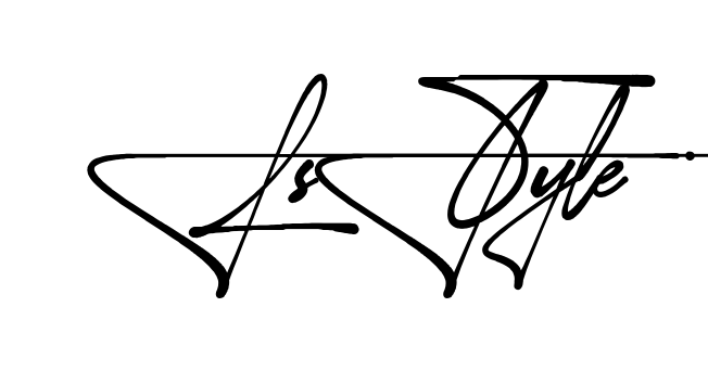 L Style name signature writing style