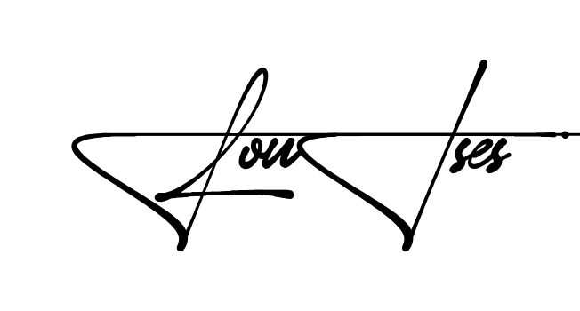 Louise S name signature writing style