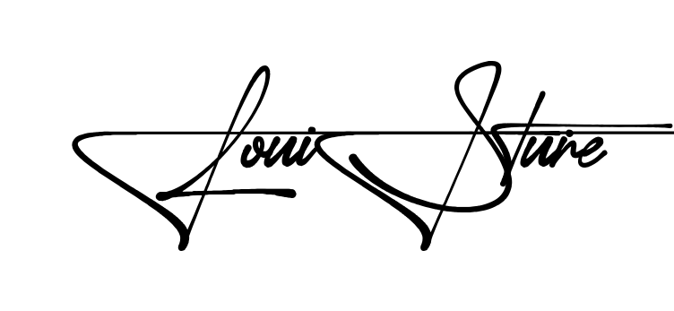 Louise Signature name signature writing style